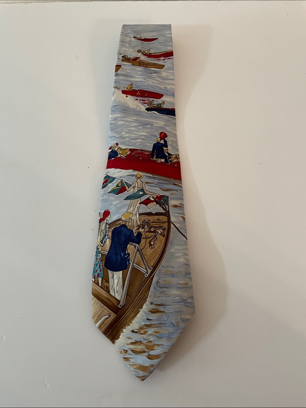 Polo Ralph Lauren Silk  Boating Tie